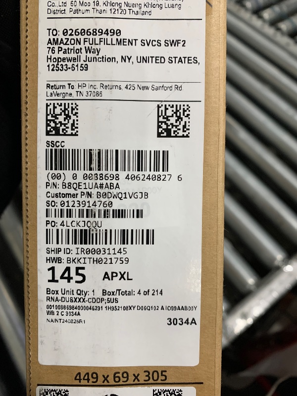 Photo 1 of ==== SEE NOTES===== HP 14 inch Laptop, HD Touchscreen Display, AMD Ryzen 5 7520U, 8 GB RAM, 512 GB SSD, AMD Radeon Graphics, Windows 11 Home, Natural Silver, 14-em0499nr