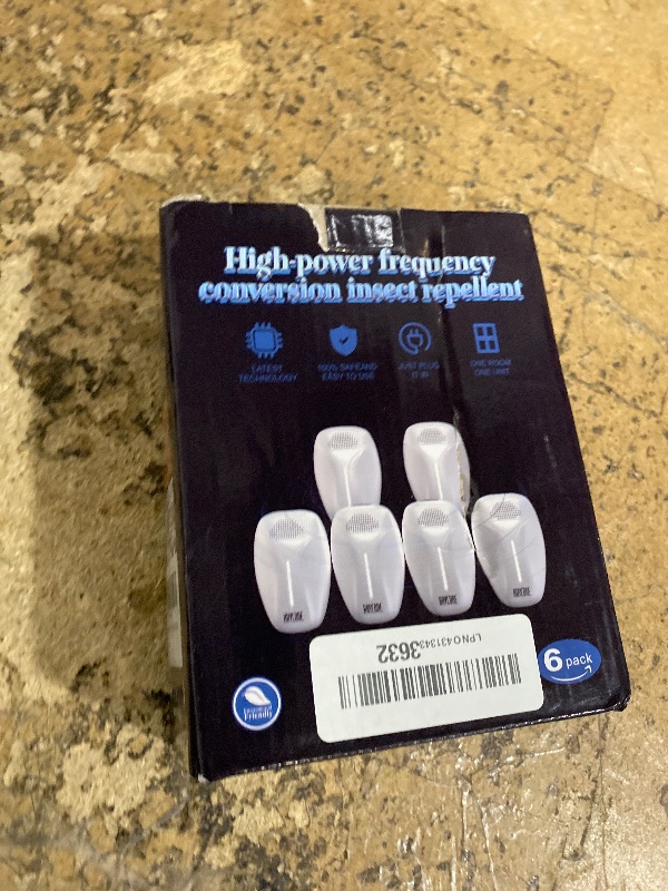 Photo 1 of 2024 Upgraded Ultrasonic Repeller & Insect Indoor Repeller,Ultrasonic and Repellent for Roach,Rodent,Mouse,Bugs,Mosquito,Mice,Spider,Ant,3 Mode Switching,6 Packs