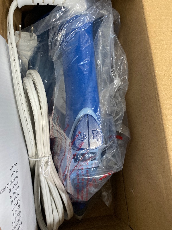 Photo 1 of ***DAMAGED - SEE NOTES/PICTURES*** Philips Perfect Care 3000 Series Steam Iron - 1250 W power, 40 g/min continuous steam, 200 g steam boost, 300 ml water tank, blue (DST3031/20)