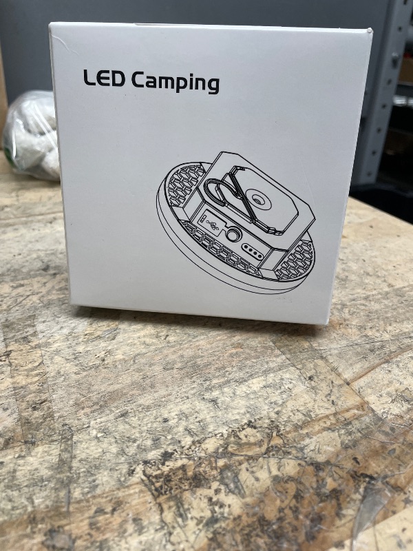 Photo 1 of 10000mAh Rechargeable Hanging Tent Light with Magnet, 30W 4000LM LED 3 Color Lighting Modes (Remote) Camping Lantern, Portable IPX5 Waterproof LED Flashlight for Emergency & Gift