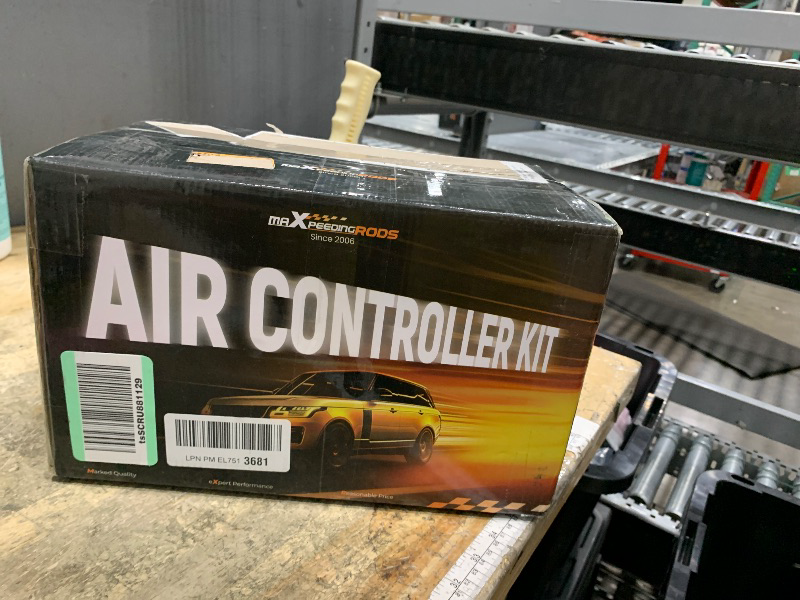 Photo 1 of (used item)(6MM)maXpeedingrods On Board Air Compressor System Air Spring Compressor Kit with Gauge Air Line T Fittings for Trucks Vans