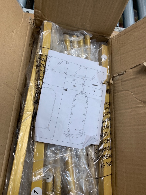 Photo 1 of (see all images) Metal Garden Arch Trellis for Climbing Plants Outdoor