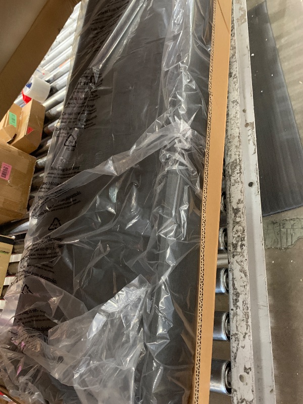 Photo 1 of ** ONLY INCLUDES THE HEADBOARD NOTHING ELSE **
ZINUS Queen Piper Upholstered Platform Bed with Horizontal Paneled Headboard, Wooden Slat Support, No Box Spring Needed, Easy Assembly, Eco Friendly Packaging, Dark Grey