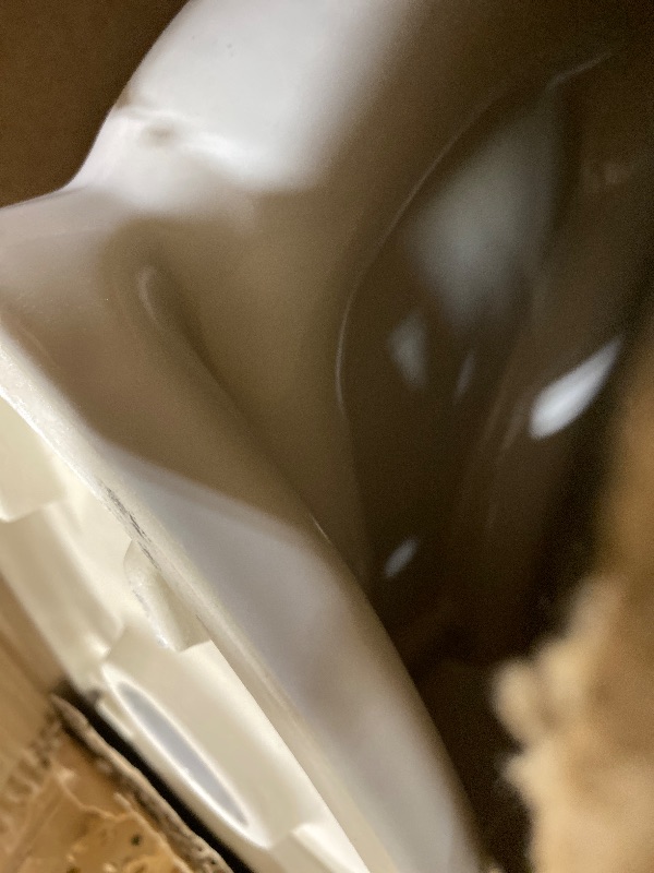 Photo 1 of ***SEAT ONLY***American Standard 606AA002.020 H2Option Two-Piece Toilet with Toilet Seat and Wax Ring, Elongated Front, Chair Height, Dual Flush, White, 0.92 - 1.28 gpf