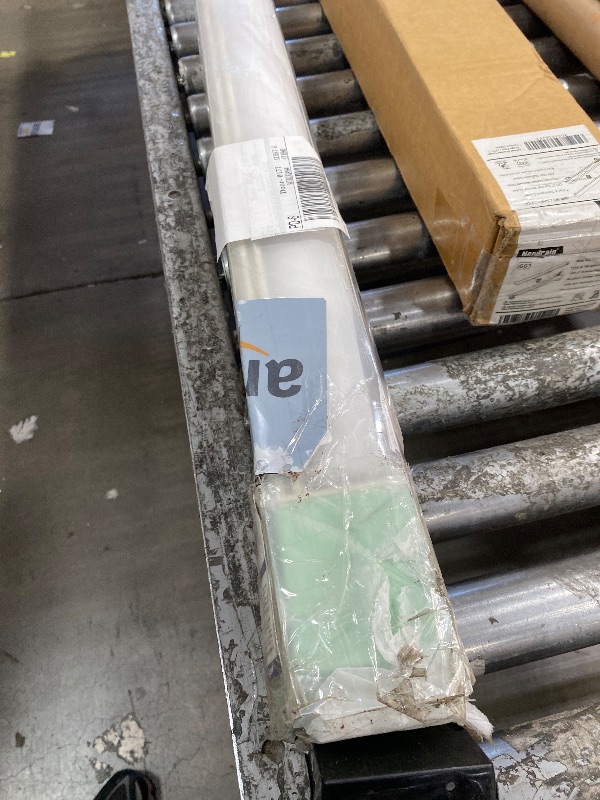 Photo 1 of ***(MAJOR DAMAGE/ SEE NOTES)***AOSKY Blackout Roller Shades Cordless Blinds for Windows, Free-Stop Shades with Valance, Thermal Insulated Fabric, UV Protection, Blinds for Home and Office (70" W x 72" H, Linen Beige