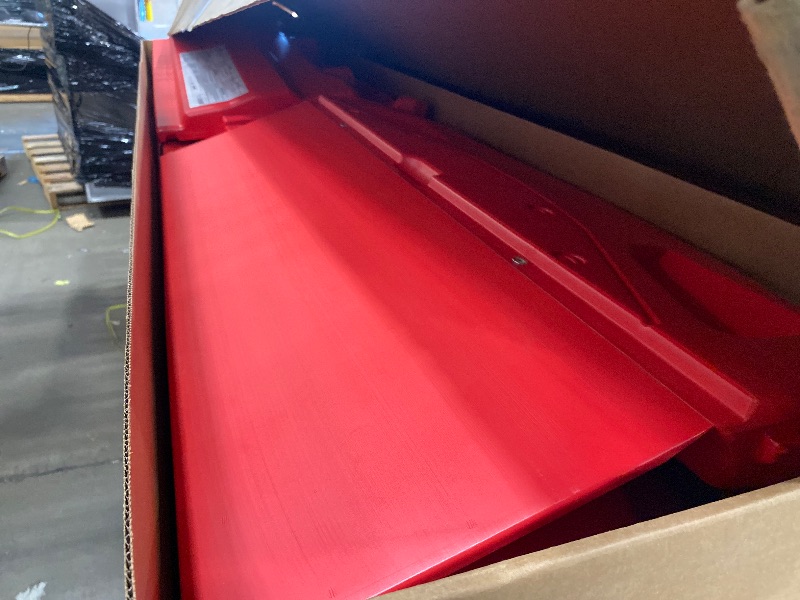 Photo 1 of **FOR PARTS ONLY**
Delta Children Cars Lightning Mcqueen Twin Bed, Disney/Pixar Cars