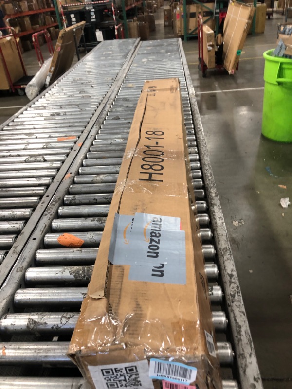 Photo 1 of ****************MISSING PARTS************
ZIYOO 18 Inch Twin Size Metal Platform Bed Frame with Modern Iron-Art Headboard Modern Iron Platform Bed Frame Support Up to 1500 LB No Box Spring Needed Noise-Free, Easy Assembly Black