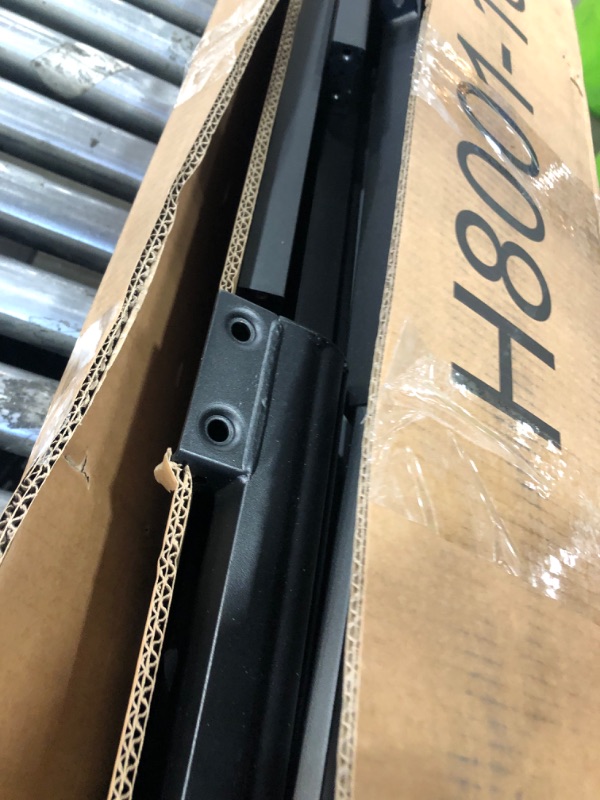 Photo 1 of ****************MISSING PARTS************
ZIYOO 18 Inch Twin Size Metal Platform Bed Frame with Modern Iron-Art Headboard Modern Iron Platform Bed Frame Support Up to 1500 LB No Box Spring Needed Noise-Free, Easy Assembly Black