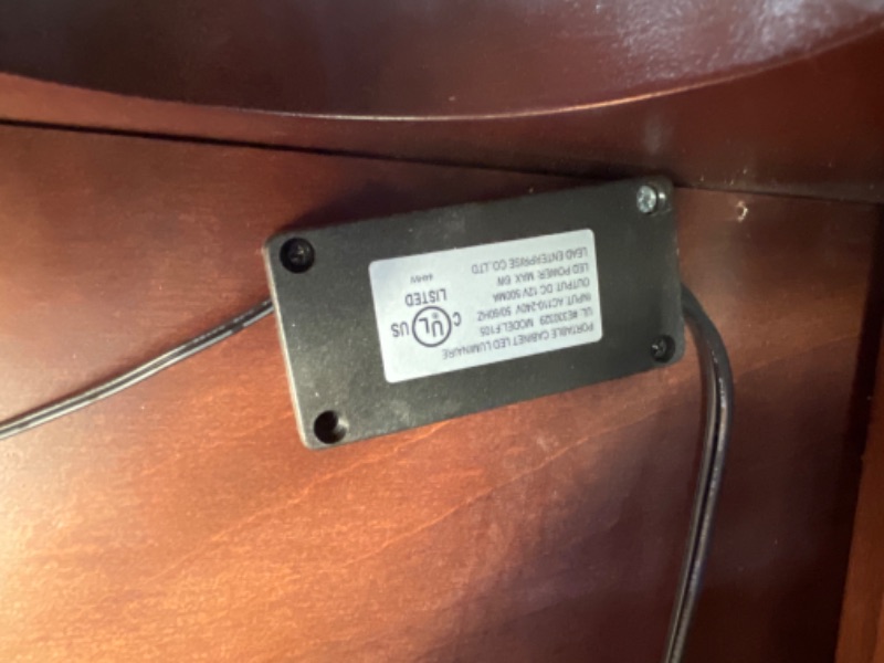 Photo 1 of ***1 BROKEN MIRROR AND MISSING KEY***Howard Miller Vuchinich Grandfather Clock II, Wood Finish with Triple Chime Movement Floor Clocks, Swan-Neck Pediment Perfect for Home Decor, Living Room & Office Heirloom Modern Timepiece