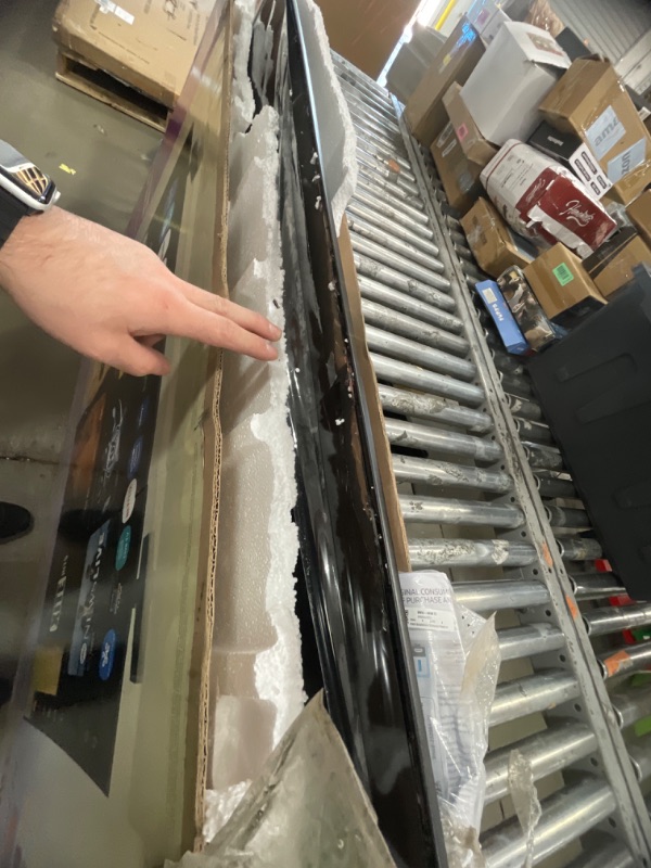Photo 1 of ***DAMAGED***Samsung 70-Inch Class Crystal UHD U8000F 4K Smart TV (2025 Model) Endless Free Content, Crystal Processor 4K, MetalStream Design, Knox Security, Alexa Built-in
