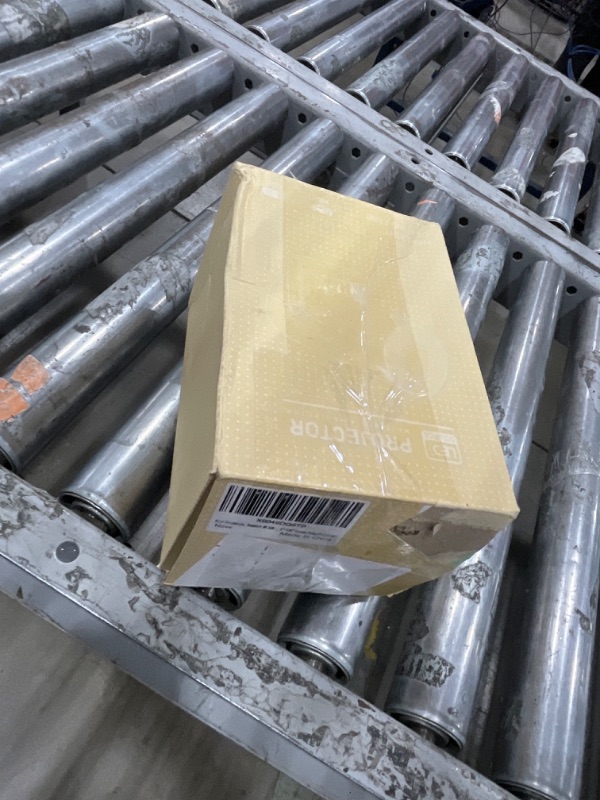 Photo 1 of ************MISSING POWER CORD************
Mini Projector, Support 4K 1080P Portable Projector with Dual Band WIFI6 5G Wireless 5.2 Bluetooth Android 11, 160 ANSI Lumens, 180° Rotatable, Auto Keystone Correction,35"-130" Screen Video Projector