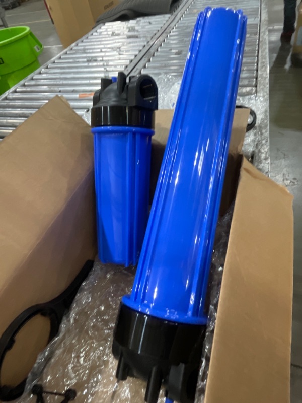 View 3 of ***INCOMPLETE***Aquasana Whole House Water Filter System | 1,000,000 Gallons | Carbon & KDF Media | Reduces 97% Chlorine & Sediment | Includes Pre- and Post-Filters | Rhino EQ-1000