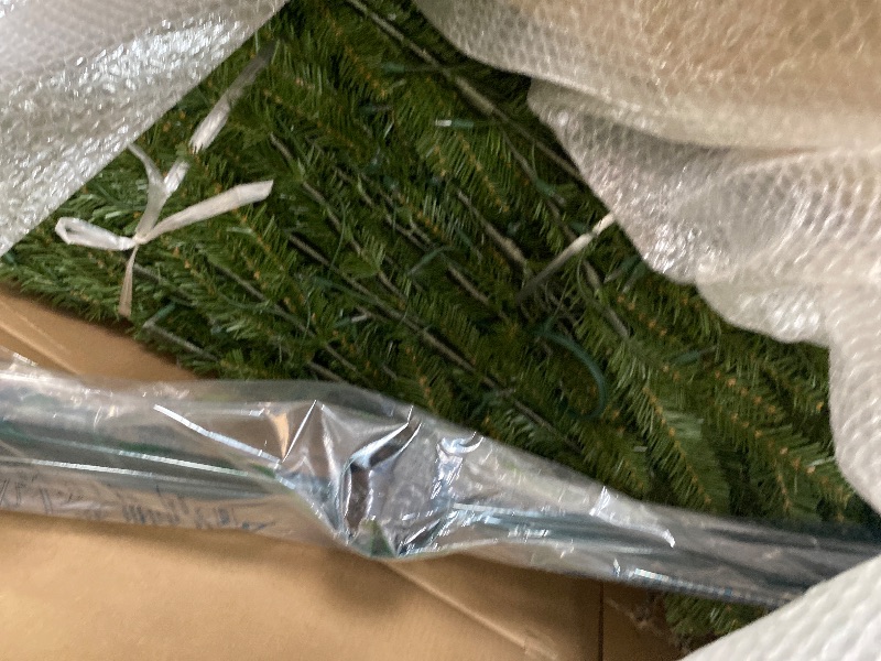 Photo 1 of *** CHECK COMMENTS***      National Tree Company 12 ft Pre-Lit Dunhill Fir Artificial Christmas Tree, 1,500 Clear Lights, 7,794 Tips, Includes Stand, Green