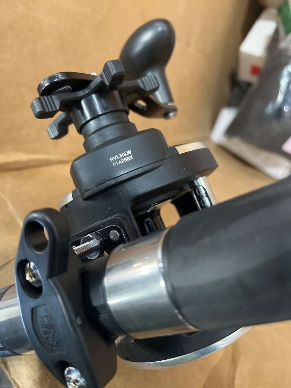 Photo 4 of ***(SEE NOTES BEFORE BIDDING)***PENN 6’6” Rival Level Wind Fishing Rod and Reel Conventional Combo, 6’6”, 1 Tubular Fiberglass Fishing Rod with 2 Reel, Durable, Break Resistant and Lightweight