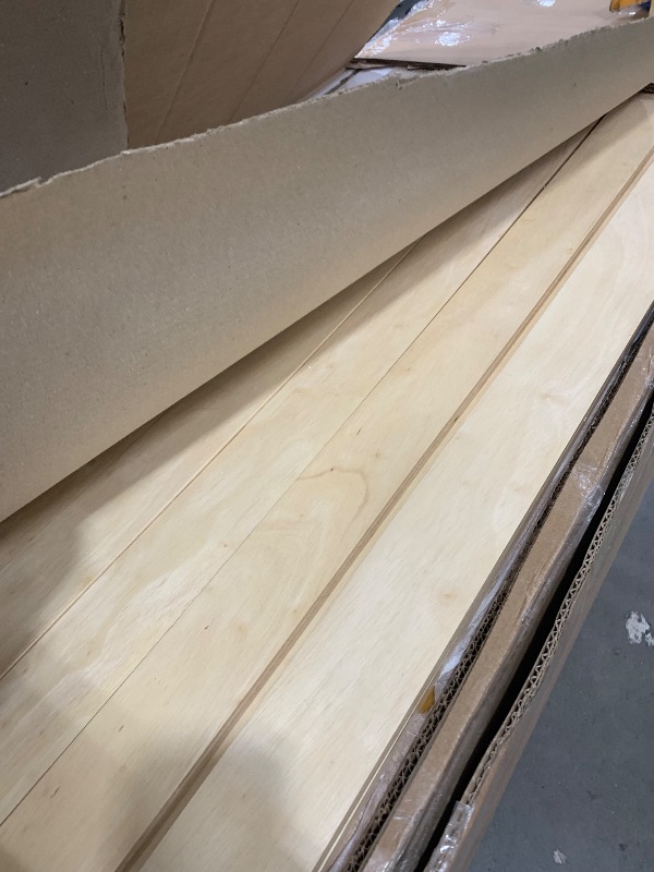 Photo 1 of NTC Gem Wooden Bed Frame with Headboard and Natural Rattan, Solid Oak/Rubber Wood Foundation with Silent Slats, 1000 Lb Capacity, Effortless Assembly (Natural Cane - Rustic Oak, King)