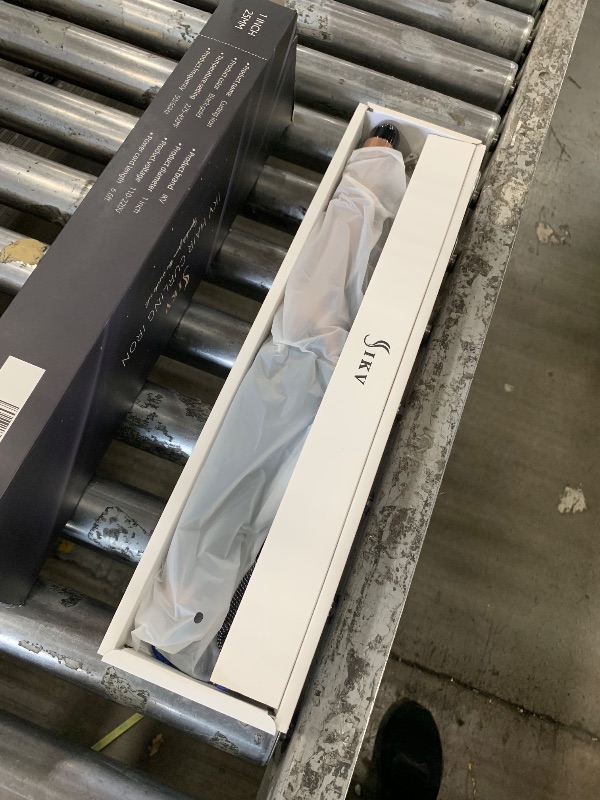 Photo 1 of 1 Inch Extra Long Barrel Curling Iron, Ceramic Tourmaline Curling Wand Professional Dual Voltage