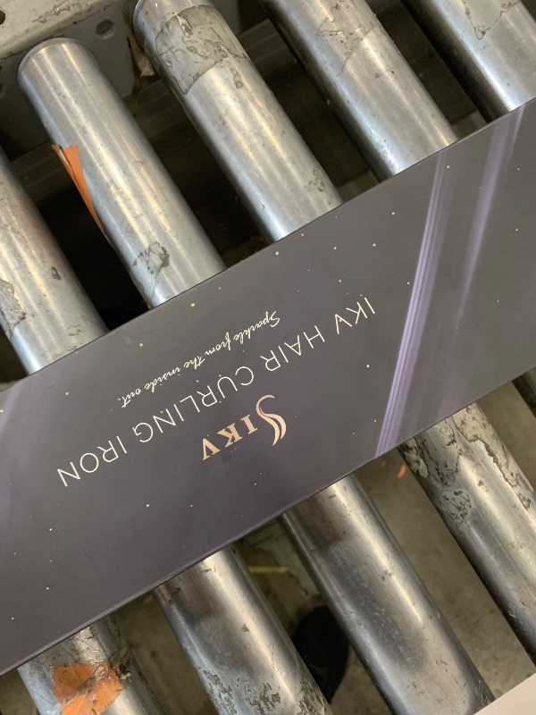 Photo 1 of 1 Inch Extra Long Barrel Curling Iron, Ceramic Tourmaline Curling Wand Professional Dual Voltage