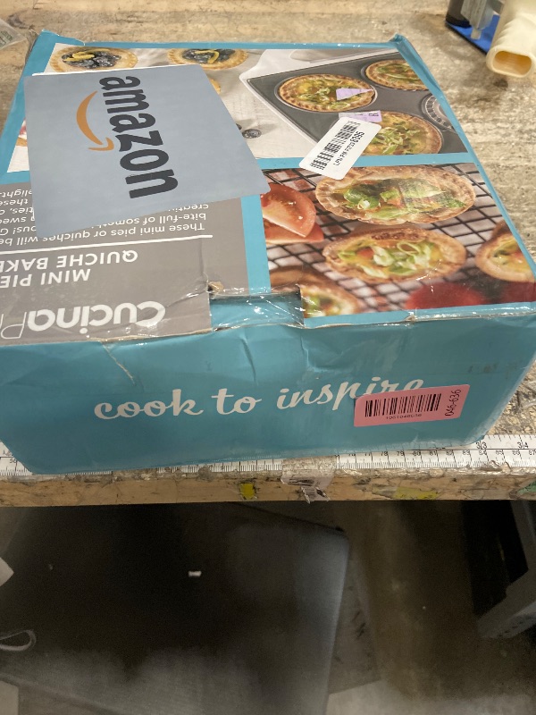 Photo 1 of ***DIRTY/ PRE-USED*** Mini Pie & Quiche Maker- Thanksgiving Electric Baker Cooks 6 Small Quiches or Pies in Minutes- Dough Cutting Circle Easy Measurement- Better than Tins, Pans- Baking or Dessert Gift - Fall Must Have