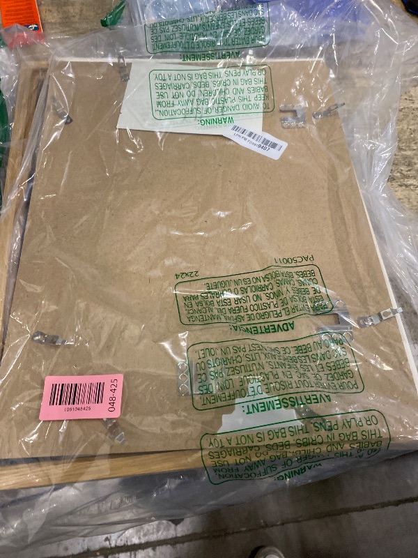 Photo 1 of 12x16 Solid Oak Picture Frame, 12x16 Wooden Photo Frame with Mat, 12"x16" Natural Oak Wood Frame for Wall, Set of 1