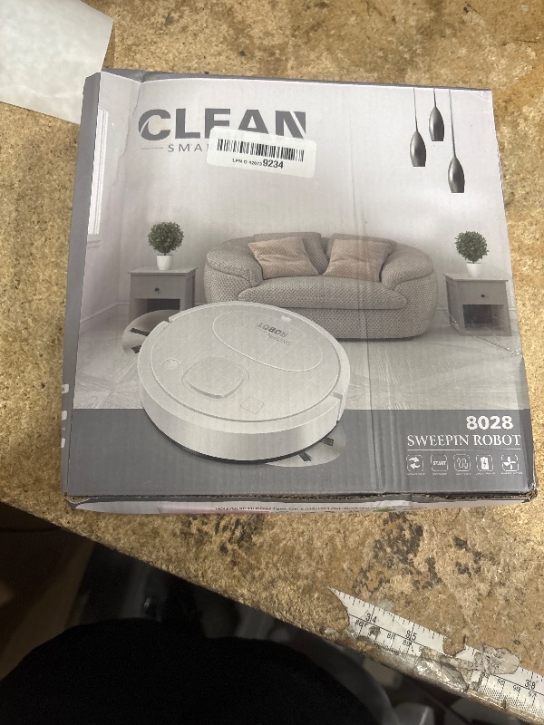 Photo 1 of ***FOR PARTS ONLY/NON-FUNCTIONAL*** Robot Vacuum Cleaner?Robot Vacuum and Mop, Vacuum Robot mop Advanced Obstacle Avoidance, Aspiradora Robot Slim Design, Ideal for Pet Hair, Hard Floor,CarpetL-2-black