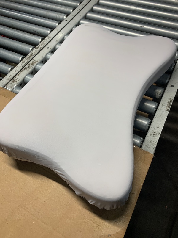 Photo 1 of (opened)(see all images) ZZ-WELL Side Sleeper Neck Pillow for Sleeping - Patented Cervical Neck Pillow
