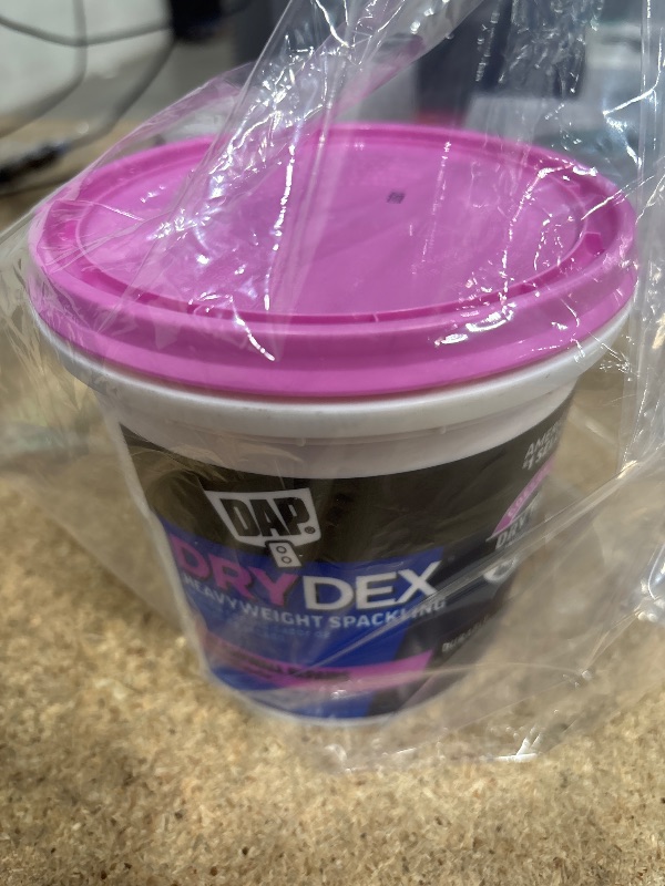 Photo 1 of 1 qt Dap 12330 DryDex Interior/Exterior Spackling, White