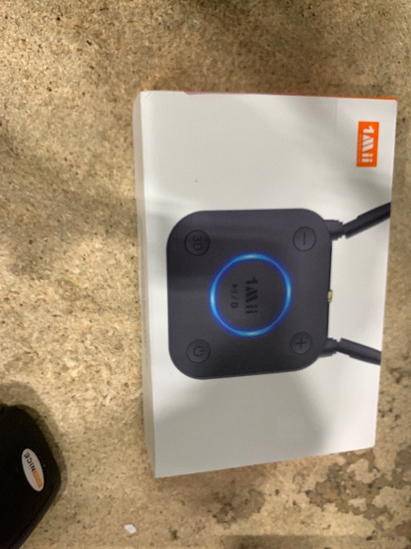 Photo 1 of [Upgraded] 1Mii Bluetooth 5.1 Receiver, Long Range HiFi Bluetooth Audio Adapter w/ 3D Surround aptX HD Low Latency, Optical RCA AUX 3.5mm Coaxial for Home Stereo System - B06Pro Grey