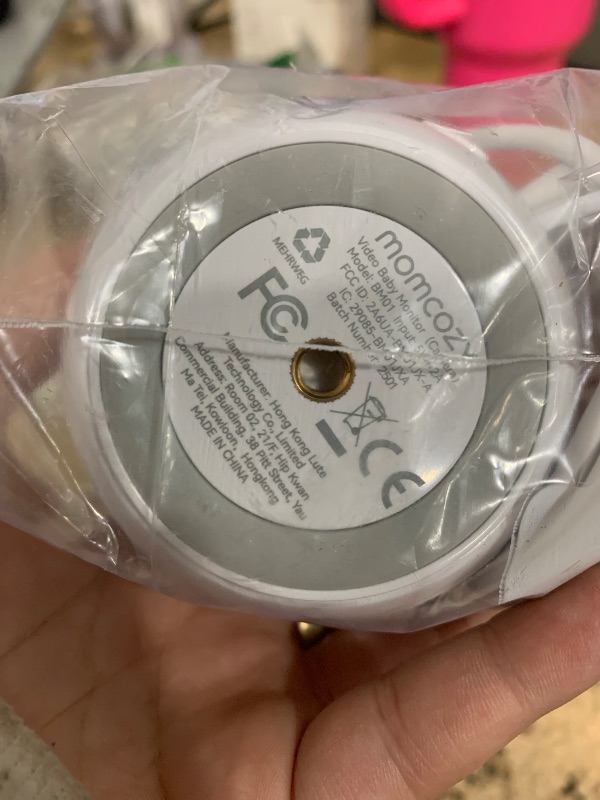 View 3 of **ITEM MIGHT HAVE ISSUES WITH FUNCTIONALITY, TURNS ON**
Momcozy Baby Monitor BM01 Add-on Camera Unit, 1080P HD Resolution, Pan-Tilt-Zoom Camera, Baby Monitor Camera Easy to Pair?Not Compatible BM03 Baby Monitor?