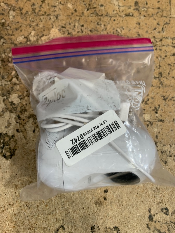 View 2 of **ITEM MIGHT HAVE ISSUES WITH FUNCTIONALITY, TURNS ON**
Momcozy Baby Monitor BM01 Add-on Camera Unit, 1080P HD Resolution, Pan-Tilt-Zoom Camera, Baby Monitor Camera Easy to Pair?Not Compatible BM03 Baby Monitor?