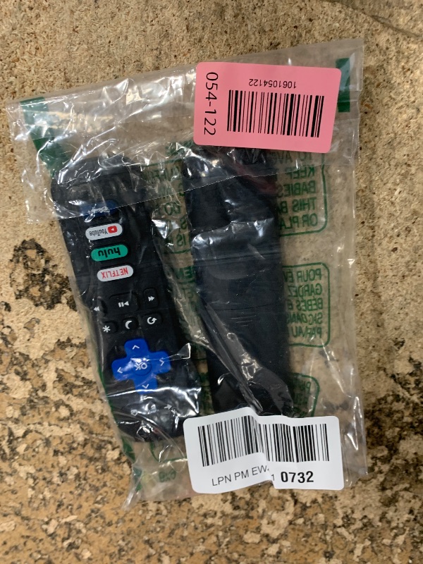 Photo 1 of (Pack of 2) Replacement Remote Control Only for Roku TV, Compatible for TCL Roku/Hisense Roku/Onn Roku/Sharp Roku/Element Roku/Westinghouse Roku/Philips Roku Smart TVs (Not for Roku Stick and Box)