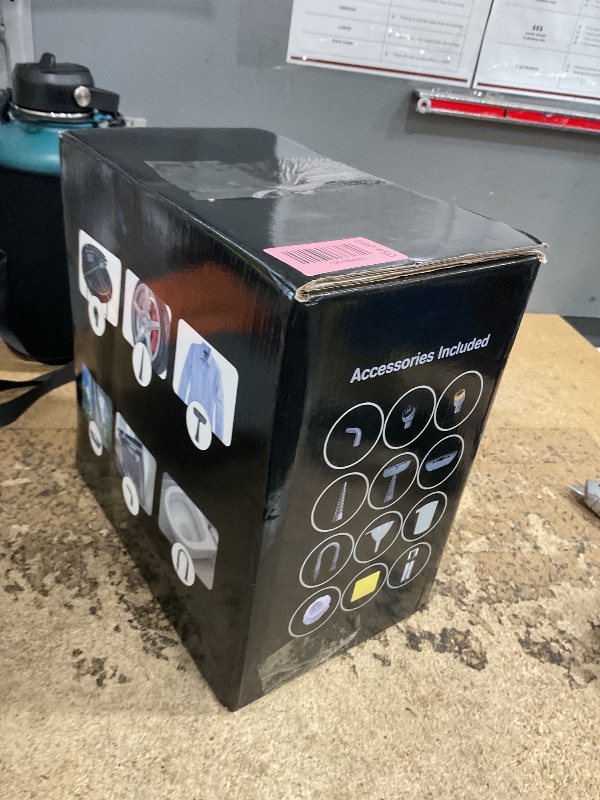 Photo 2 of Handheld Steam Cleaner, Steam Cleaner with 16 PCS Accessory & Safety Lock, 500ML Large Capacity Natural Surface Steam for Cleaning, Multipurpose Steamer for Home, Car, Bathroom, Grease (White)