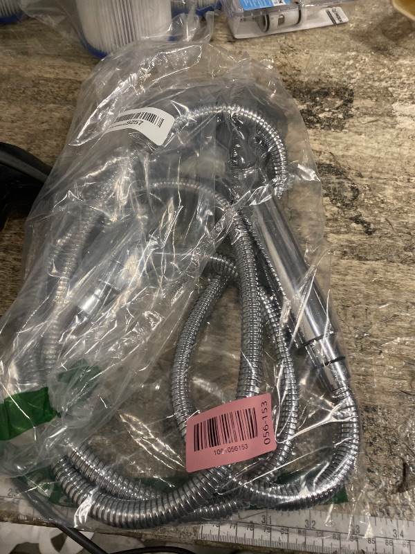 Photo 1 of **NEEDS NEW ATTACHMENT** Filtered Shower Head with Handheld, High Pressure 9 Spray Mode Chrome Showerhead with Filters,detachable shower head,Water Softener Filters Beads for Hard Water -Remove Chlorine