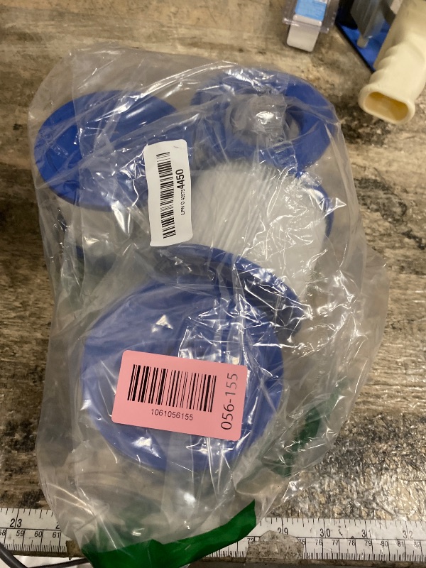 Photo 1 of #WEJOY AquaSpa Easy Set Pool Spa Hot Tub Filter Replacement Cartridges for Type PM_SPA-P154_Grey/Black/White/Wine, Fold White Filter Paper for Many Massage Pool Models(4 PC) (PM_PG02000000084_Blue)