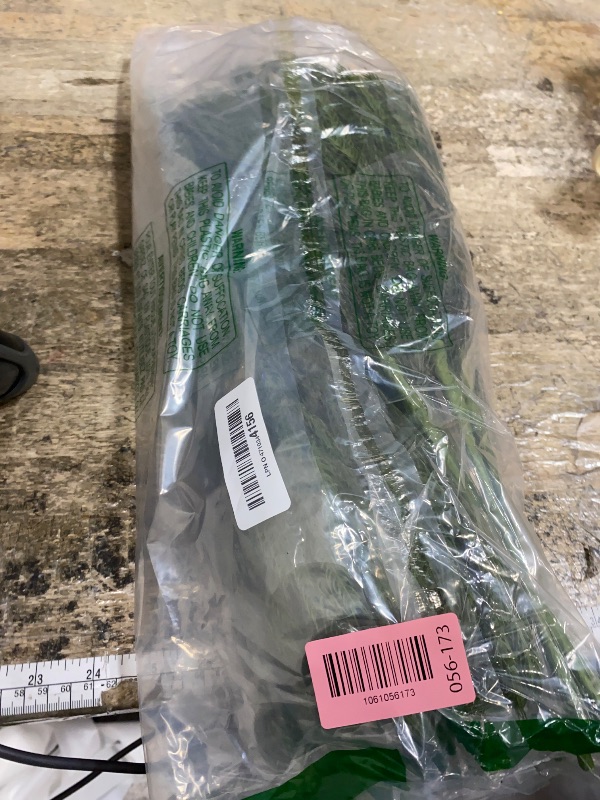 Photo 1 of 16 Pcs Real Touch Norfolk Pine Branch -18" Artificial Christmas Green Plants Branches Faux Greenery Stem Fake Cedar Pine Picks for Vase DIY Crafts Garland Wreath Xmas Indoor Outdoor Home Decor