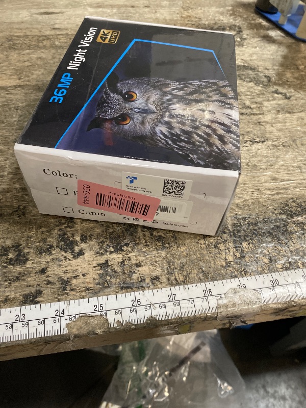 Photo 1 of **Factory sealed**Night Vision Goggles - 4K Night Vision Binoculars with 5000mAh Rechargeable Battery, 32GB TF Card can Save Photo and Video, 3'' HD Screen for Camping & Security, Black