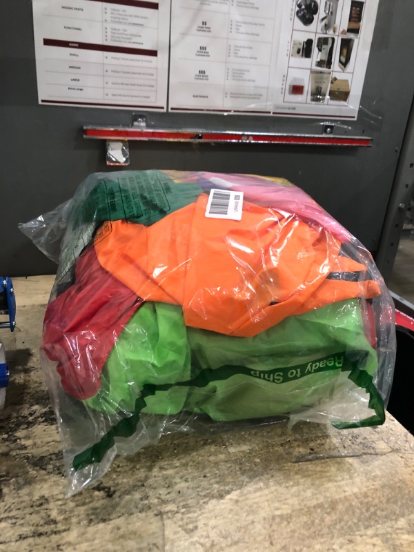 Photo 1 of 10 FT Halloween Inflatable Blow up Outdoor Decorations Pumpkin Ghost Combo, Inflatable Bow Up Pumpkin Decoration Outdoor with LED for Yard Garden