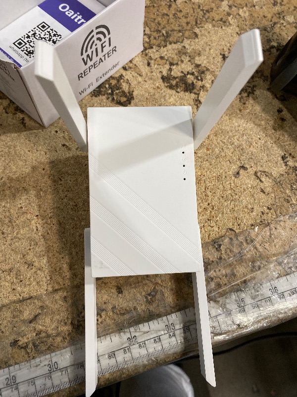 Photo 1 of 2025 1.2Gbps WiFi Extender Signal Booster, Up to 12880 sq. ft, Dual Band 5GHz/2.4GHz, WiFi Extenders Signal Booster for Home, WiFi Range Extender with Ethernet Port, Connects 100+ Devices