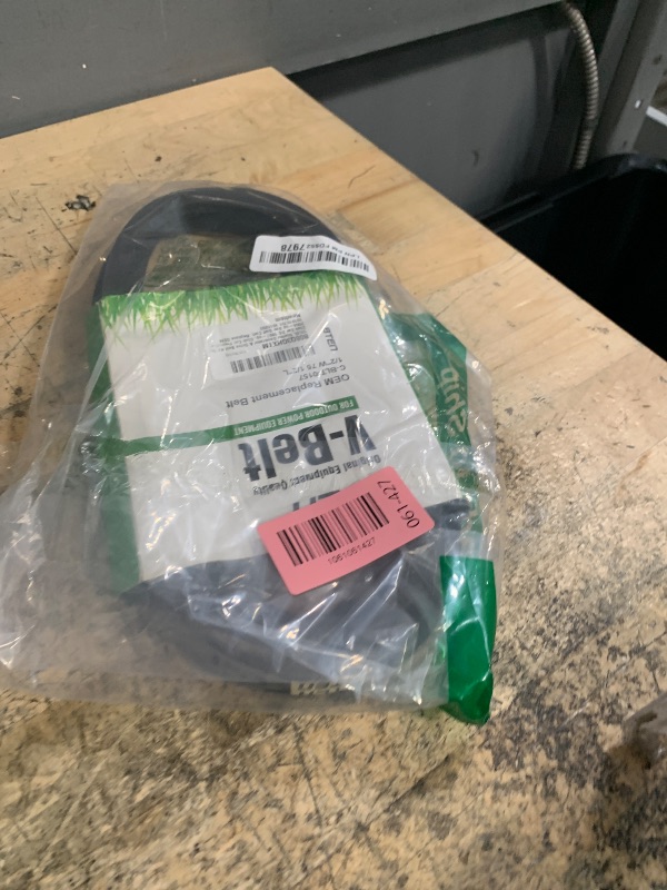 Photo 1 of 10L0L Clutch Drive Belt & Starter Generator Belt Kit for Club Car DS 1997-up, Club Car Precedent 2004-up Gas Golf Cart, Replace OEM 101916701 1016203