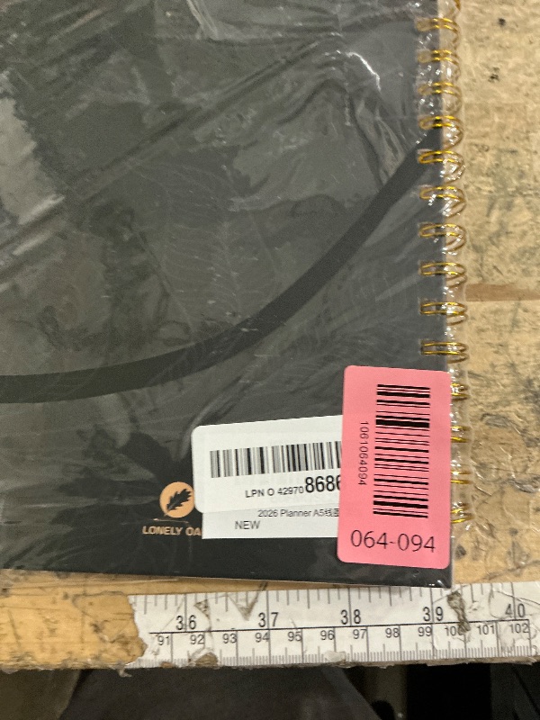 Photo 1 of 2026 Planner, A5 Weekly and Monthly Planners with Tabs, Spiral Bound Daily Calendar 2026 Planner, Agenda Organizers from Jan. to Dec., Hardcover Habit Tracker Journal 6.18" x 8.5" (Black Gold)