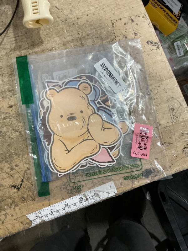 Photo 1 of 16PCS Vintage Winnie Centerpieces Baby Shower Decorations Table Center Pieces Table Toppers On Stick Cute Cutouts for Pooh Birthday Supplies Party Decor