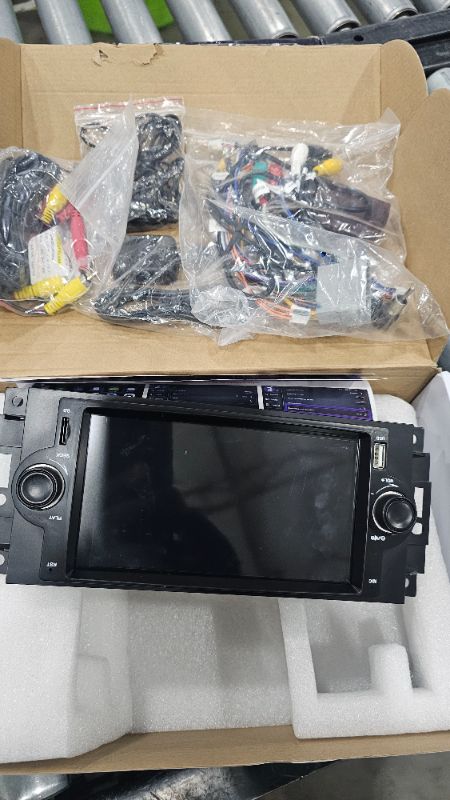Photo 1 of ***MISSING CAMRA****Car Radio for Dodge Ram 1500/2500 2006-2008 Chrysler 300C 2004-2008 Jeep Grand Cherokee 2005-2007 Upgrade Stereo with CarPlay Touch Screen Fast Charge Android Auto Bluetooth Backup Camera ?