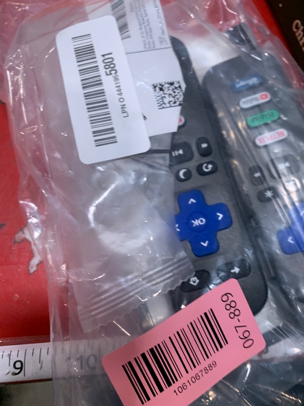 Photo 1 of (Pack of 2) Replacement Remote Control Only for Roku TV, Compatible for TCL Roku/Hisense Roku/Onn Roku/Sharp Roku/Element Roku/Westinghouse Roku/Philips Roku Smart TVs (Not for Roku Stick and Box)