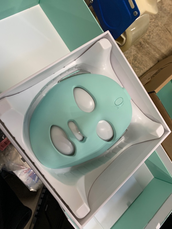 Photo 1 of Qure Red Light Therapy for Face – LED Mask with 5 Light Modes for Anti-Aging, Acne, Wrinkles & Dark Spots, 3-Min Wireless Daily Treatments, Smart App Control with Reminders, FDA Cleared