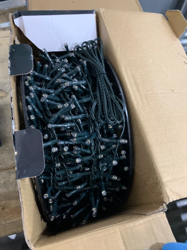 Photo 3 of Novtech Christmas LED Outdoor String Lights 164FT 2000LEDs Xmas Fairy Plug in Christmas Lights - Waterproof Decorative String Lights for Home Garden Wedding Party Holiday - Warm White