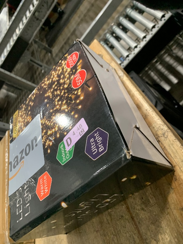 Photo 2 of Novtech Christmas LED Outdoor String Lights 164FT 2000LEDs Xmas Fairy Plug in Christmas Lights - Waterproof Decorative String Lights for Home Garden Wedding Party Holiday - Warm White