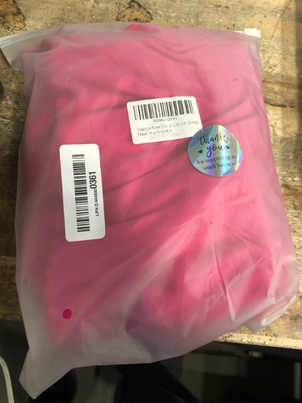 Photo 1 of 10 x 10 Feet Orange Backdrop Curtain for Partie, Background Curtains for Photoshoot, Birthday, Wedding, Halloween, Thanksgiving, Christmas, New Year Party Decorations 5Ft x 10Ft, 2 Panels