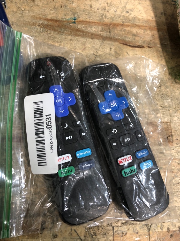 Photo 1 of (2 Pack) Replacement Remote Control for Roku Express, for Roku Premiere, for Roku Box, for Roku Player, for Roku 1 2 3 4 -?NOT for Stick or TV?