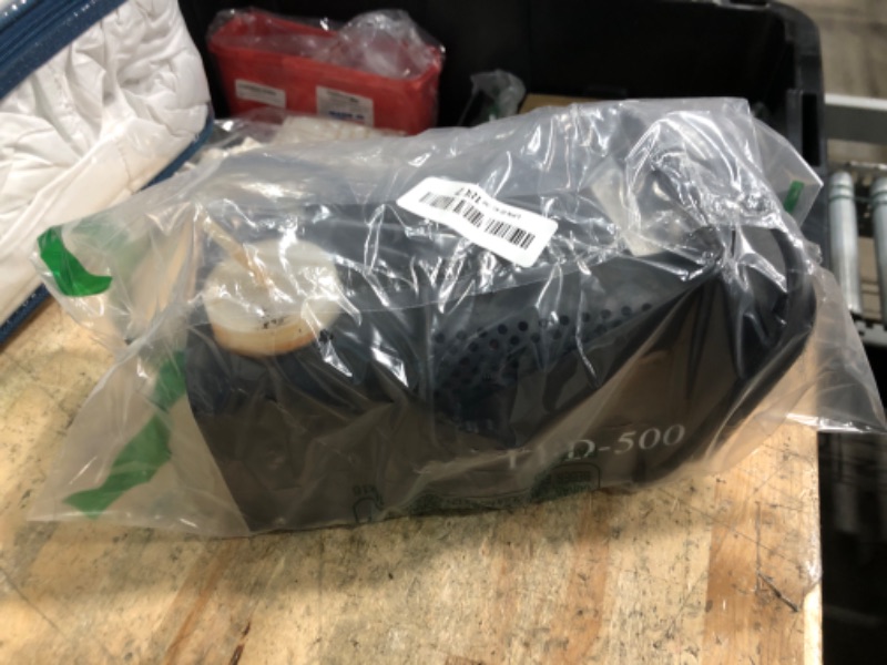 Photo 1 of ***missing remote***Fog Machine Halloween, 500W Smoke Machine with 14 LED Lights Color Effect, Wireless Remote Control, for DJ Parties Stage Outdoor Christmas Wedding, Over Temperature Protection, Not Included Fog Juice