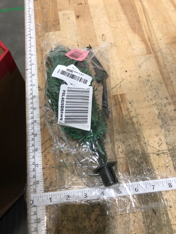 Photo 1 of 10 inch Mini Christmas Tree, Green Artificial Pine Tree for Tabletop Decorations