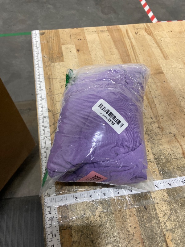 Photo 1 of (220 GSM) 30 in x 42 in Cocktail Highboy Table Cover Tablecloths Lavender